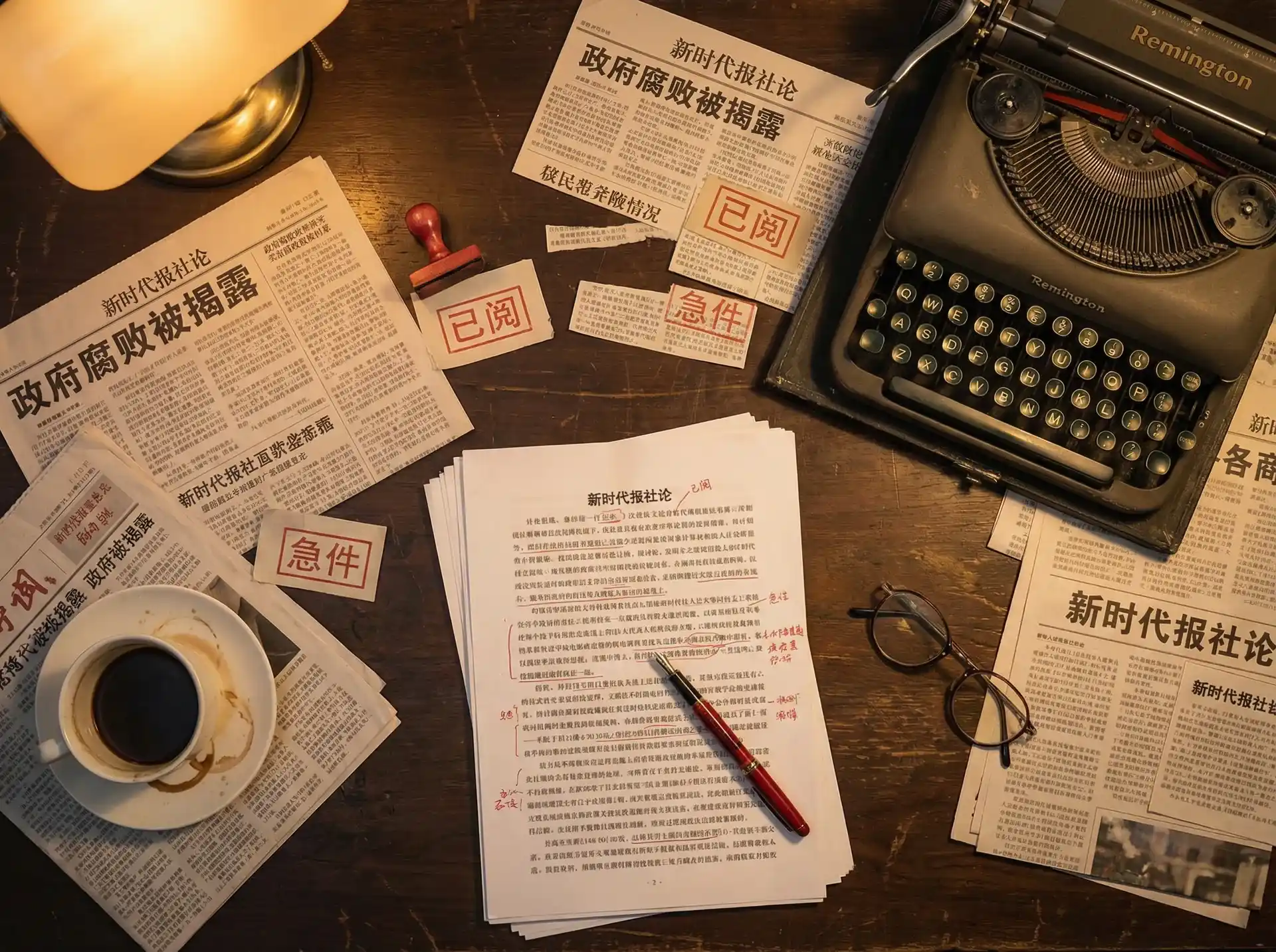 k体育注册送68平台平台 - 报社编辑部工作场景